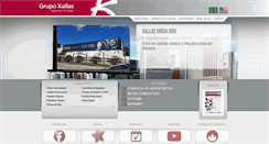 Desktop Screenshot of kallas.com.br